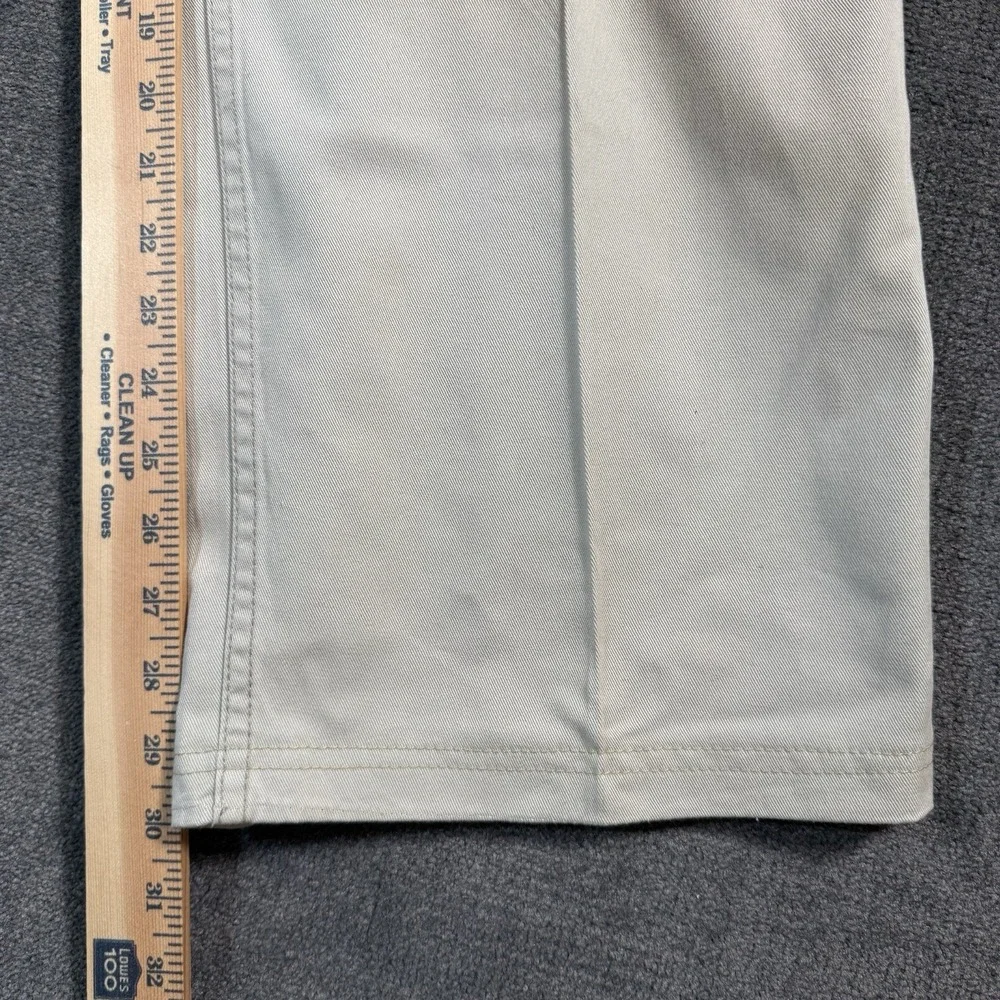 Vtg Levi's Cargo Pants Men's 36x30 Loose Straight White Baggy Skate Y2K Cotton